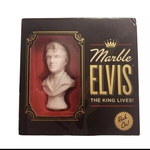 Marble Elvis : The King Lives! Mini Elvis Presley & Almanac 2008